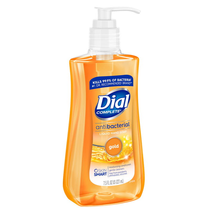 Dial Antibacterial Liquid Hand Soap, Gold, 7.5 Ounce