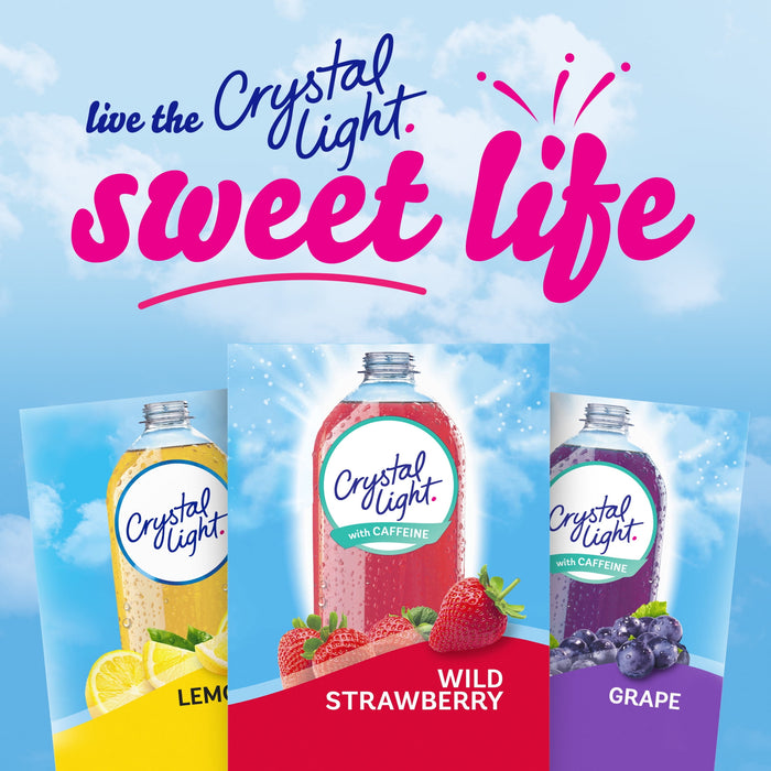 Crystal Light Wild Strawberry 30 Packets, 3.3 Oz. (Pack of 1)