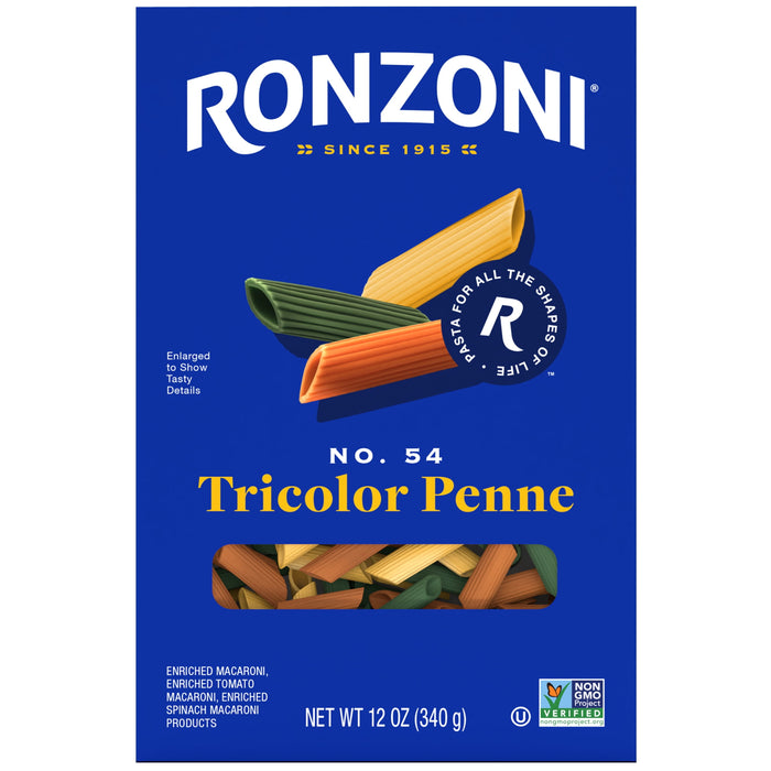 Ronzoni Tri Color Penne 12 Oz.