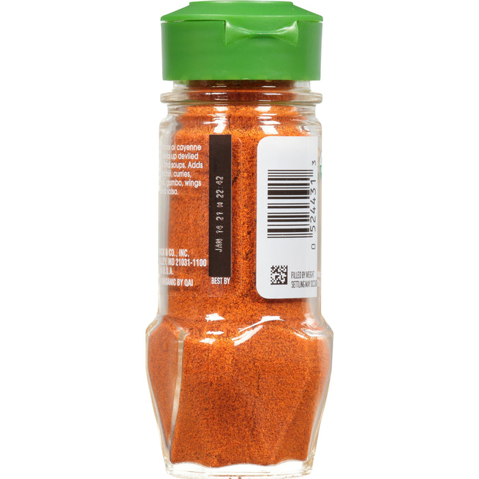 McCormick Gourmet Organic Cayenne Pepper, 1.5 Oz