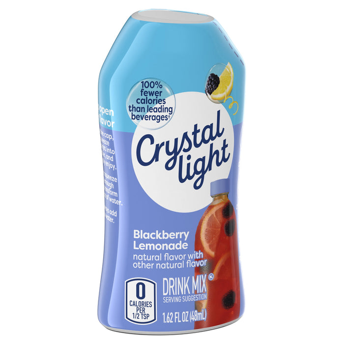 Crystal Light Liquid Blackberry Lemonade Naturally Flavored Drink Mix 1.62 fl oz