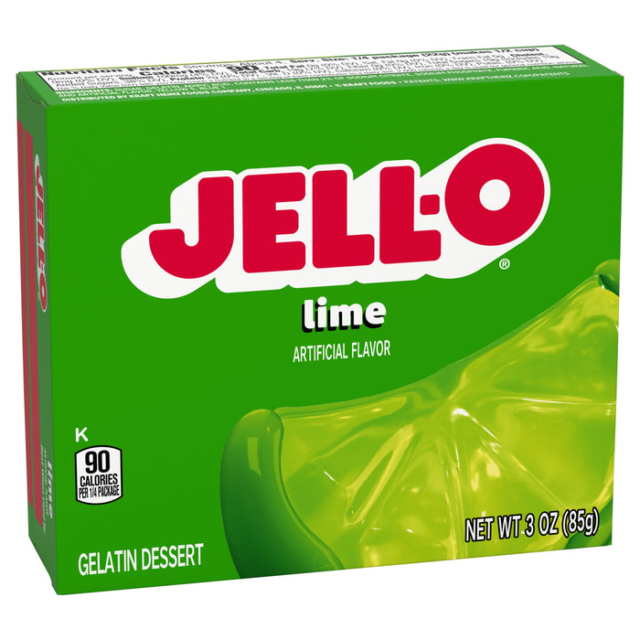 Jell-O Lime Gelatin Mix (3 oz Box)