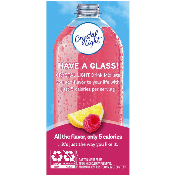 Crystal Light Raspberry Lemonade Drink Mix (10 On-the-Go Packets)