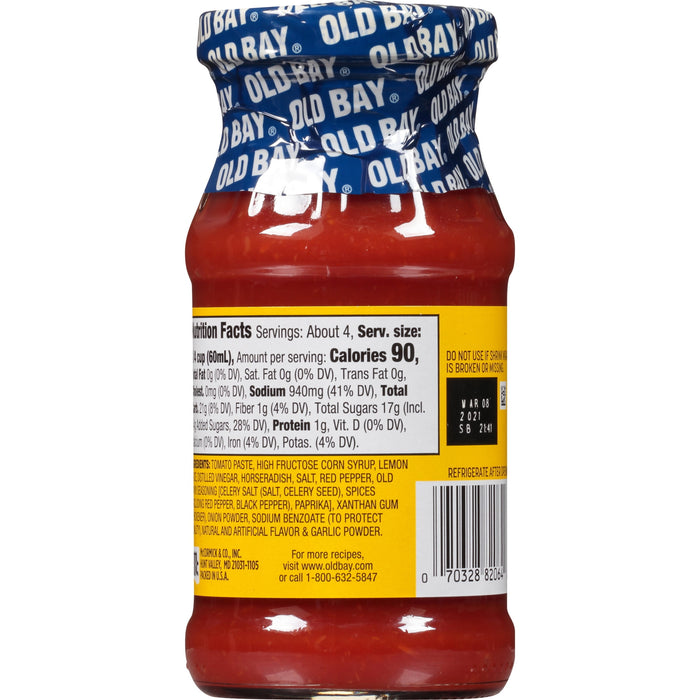 OLD BAY Cocktail Sauce, 8 fl oz