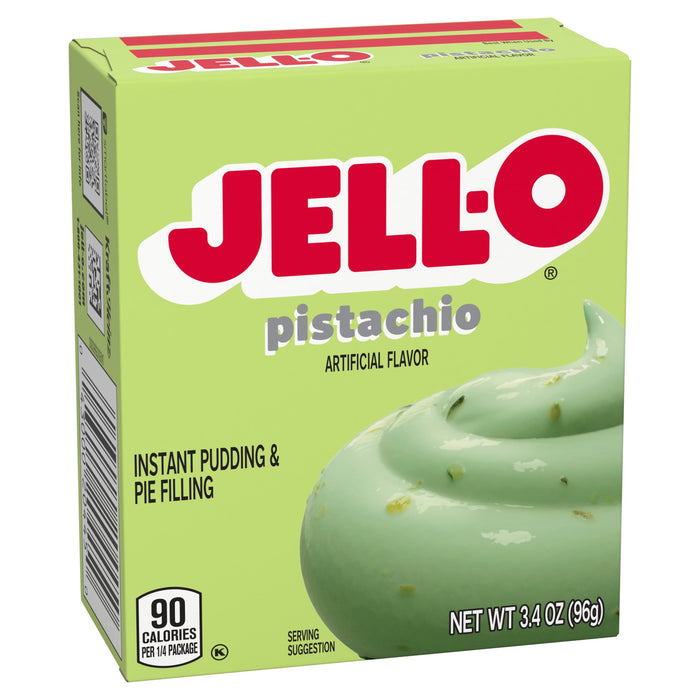 Jello Pistachio Pudding Mix 3.4oz Box