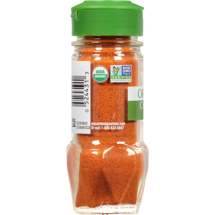 McCormick Gourmet Organic Cayenne Pepper, 1.5 Oz