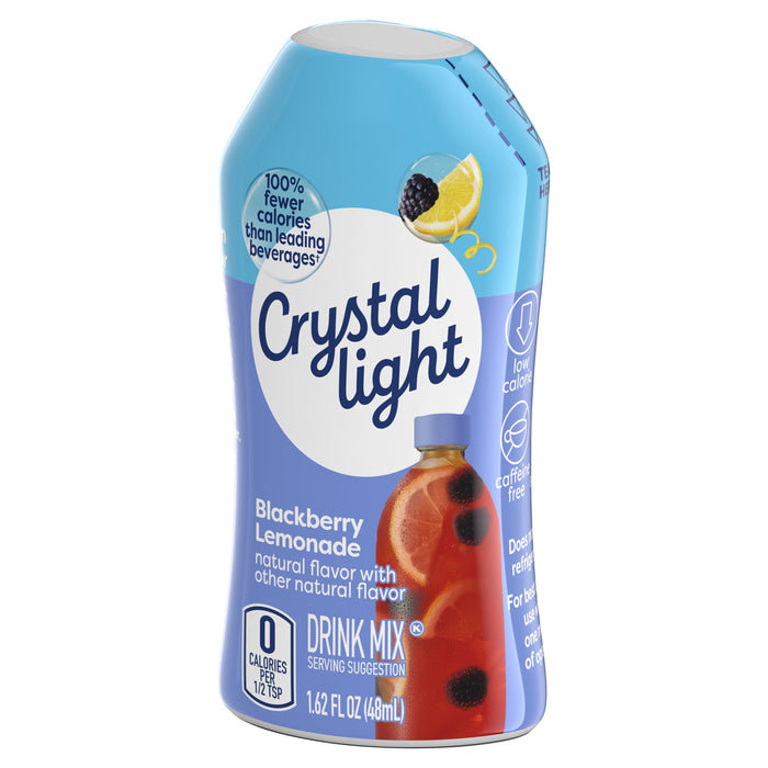 Crystal Light Liquid Blackberry Lemonade Naturally Flavored Drink Mix 1.62 fl oz