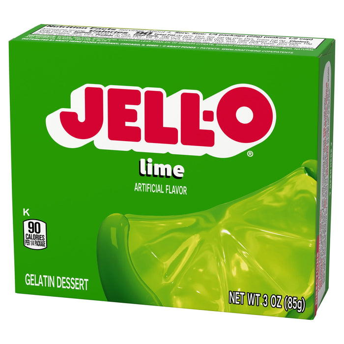 Jell-O Lime Gelatin Mix (3 oz Box)