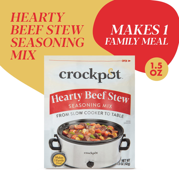 Crock-Pot Hearty Beef Stew Seasoning Mix, 1.5 Ounce