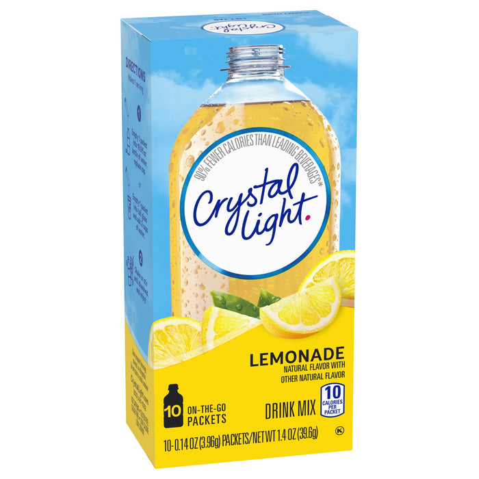 Crystal Light Lemonade Drink Mix (10 Packets)