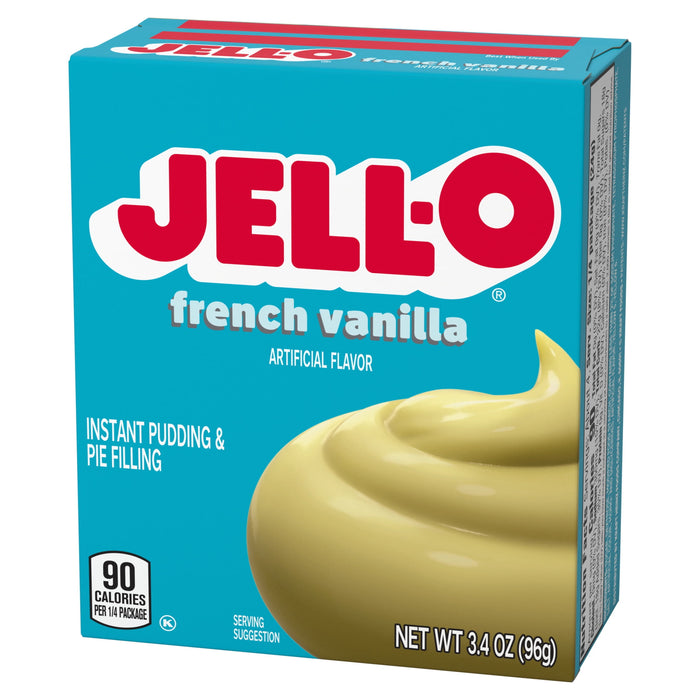 JELL-O French Vanilla Instant Pudding & Pie Filling Mix (3.4 oz Box)