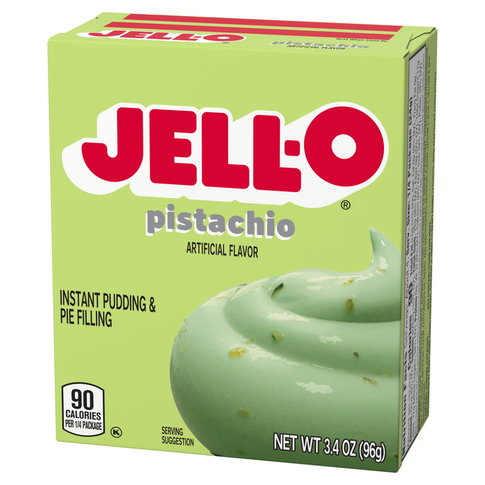 Jello Pistachio Pudding Mix 3.4oz Box