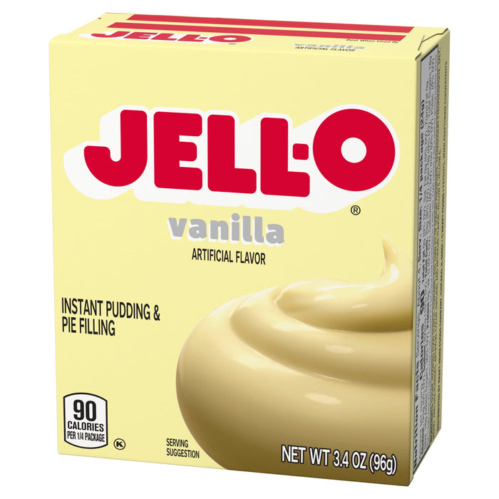 Jell-O Vanilla Instant Pudding & Pie Filling, 3.4 ounce