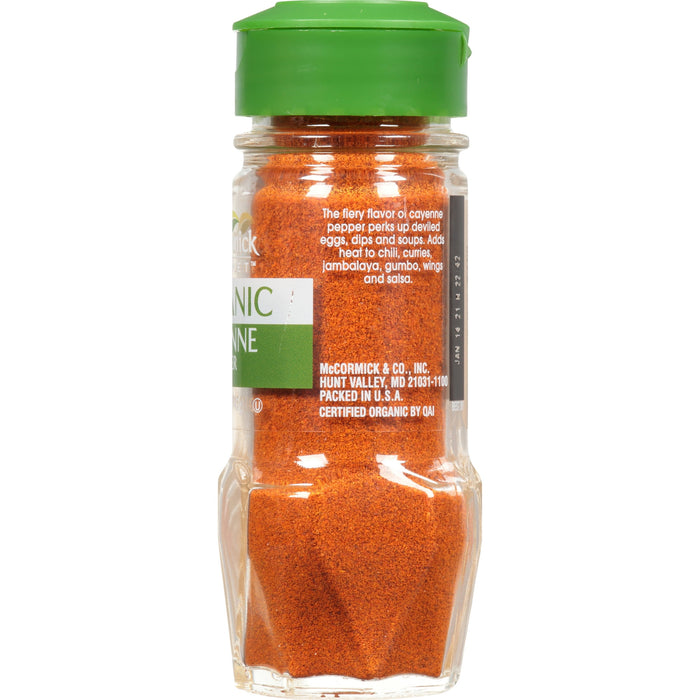 McCormick Gourmet Organic Cayenne Pepper, 1.5 Oz