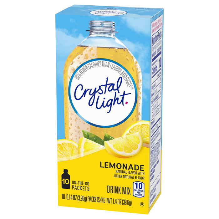 Crystal Light Lemonade Drink Mix (10 Packets)