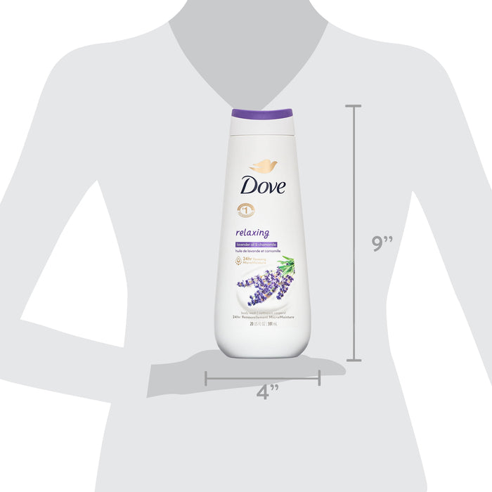 Dove Relaxing Body Wash Lavender & Chamomile 20 fl. oz