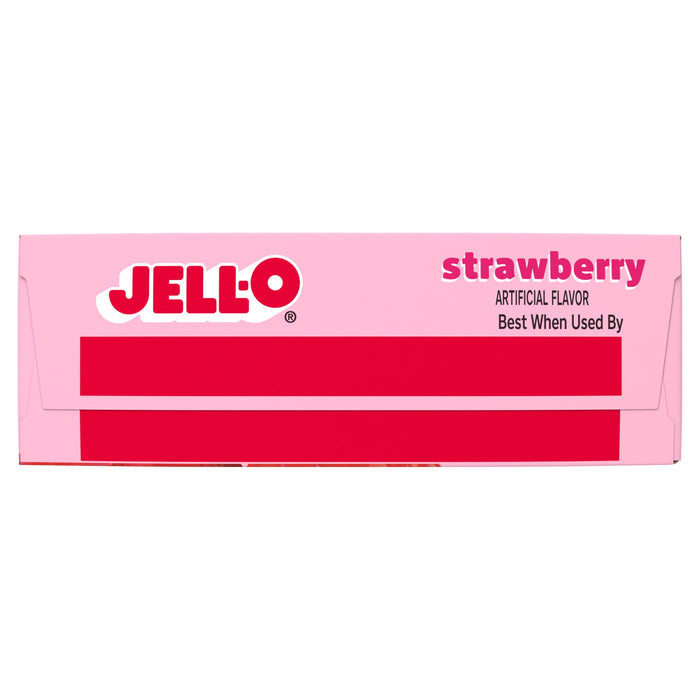 Jell-O Gelatin Mix, Strawberry, 3 oz