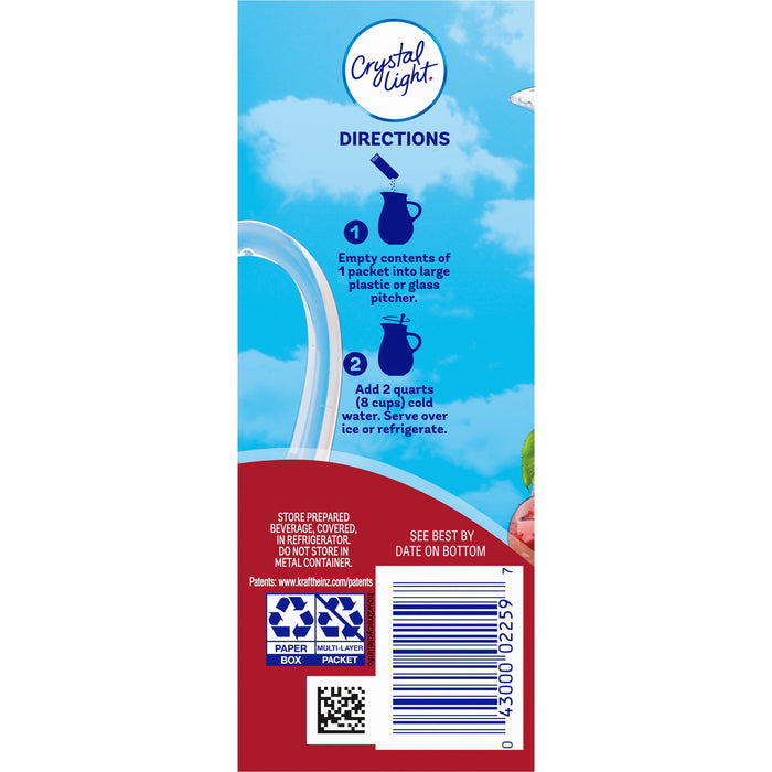 Crystal Light, Mix Pomegranate Pitcher Packs, 320 Fl Oz