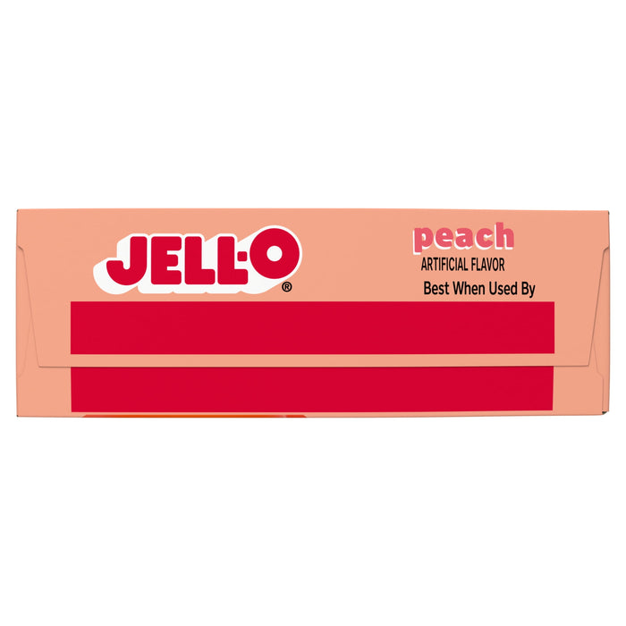 Jell-O Gelatin Dessert, Peach 3 oz Box