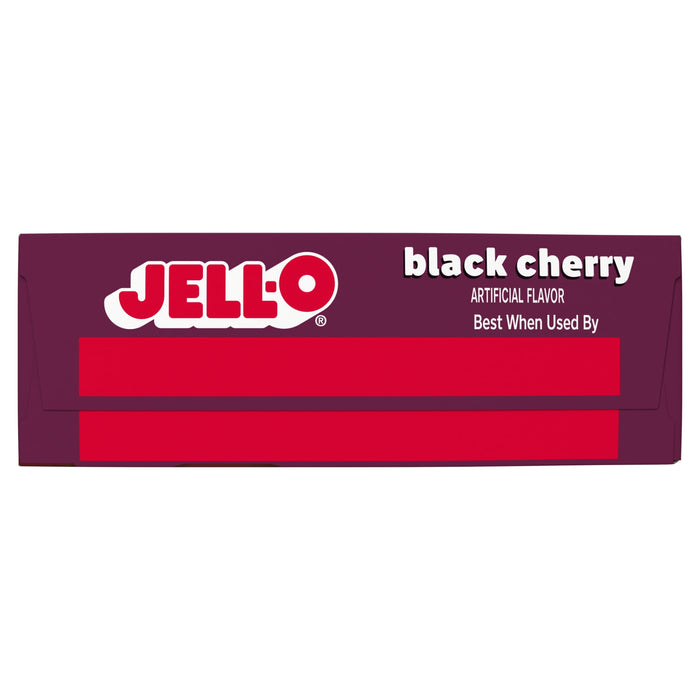 Jell-O Gelatin Mix, Black Cherry Regular Sugar, 3 oz