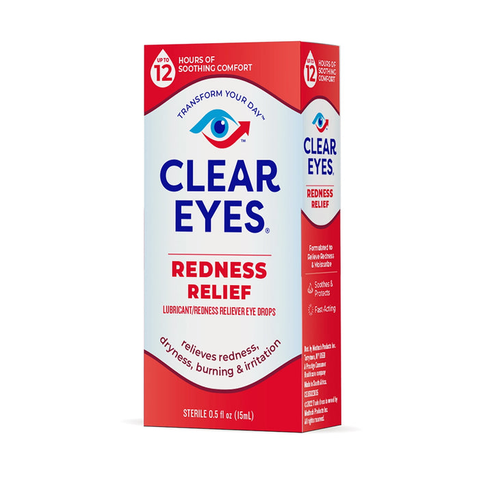 Clear Eyes Redness Relief Drops 0.50 oz