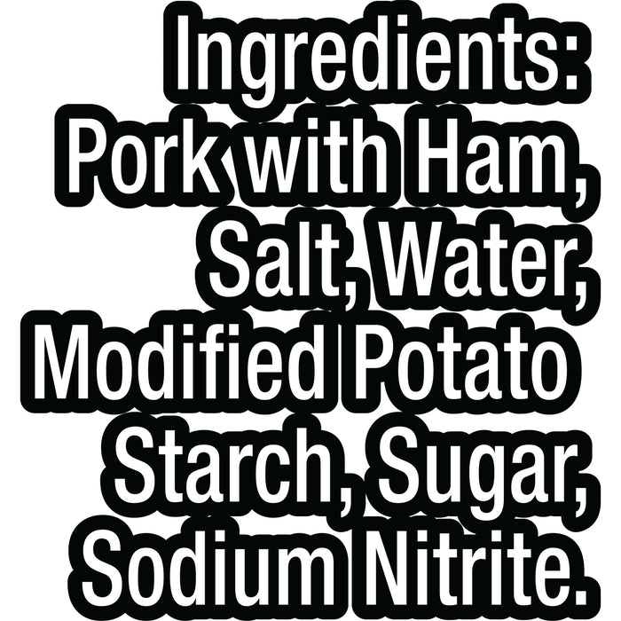 S-pam Classic Luncheon Meat, Fully Cooked Pork & Ham, 7 Oz