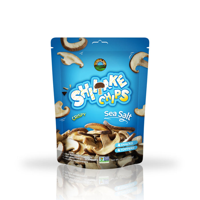 Shiitake Chips - Sea Salt 2.12oz Bag