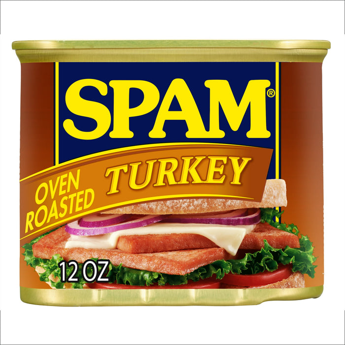 SPAM Canned Meat, Oven Roasted Turkey, 12 Oz