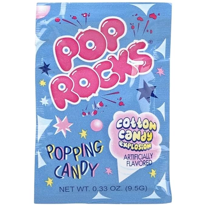 Pop Rocks Cotton Candy 0.33oz