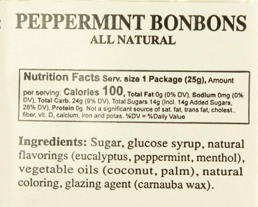 Läkerol Peppermint Bonbons Pastilles 0.88 oz