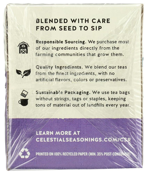 Celestial Seasonings Wellness Tea Sinus Soother Spearmint, 20 Count