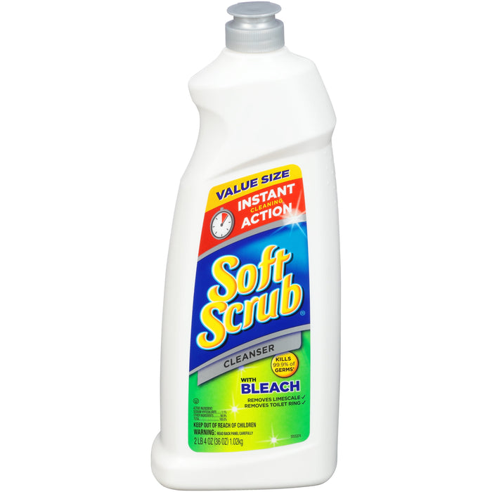 Soft Scrub Cleanser with Bleach-36 oz.