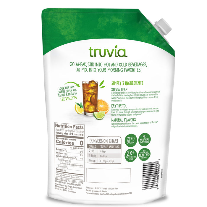 Truvia Natural Sweetener 0 Calorie 17oz