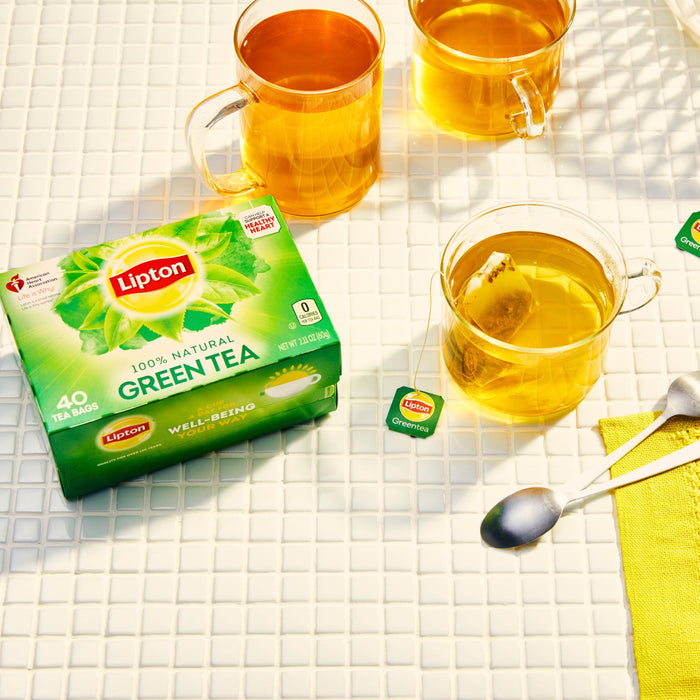 Lipton - Green Tea Bags Decaffeinated 40.00 ct