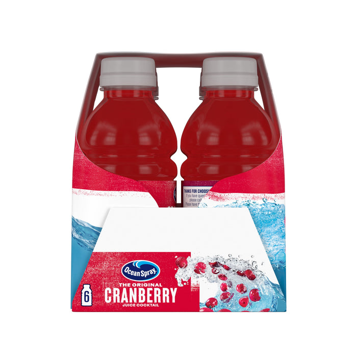 Ocean Spray Juice Cocktail, Cranberry, 10 Fl Oz, 6 Ct