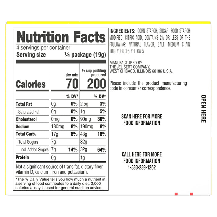 My T Fine Pudding, Lemon, 2.75-Ounce