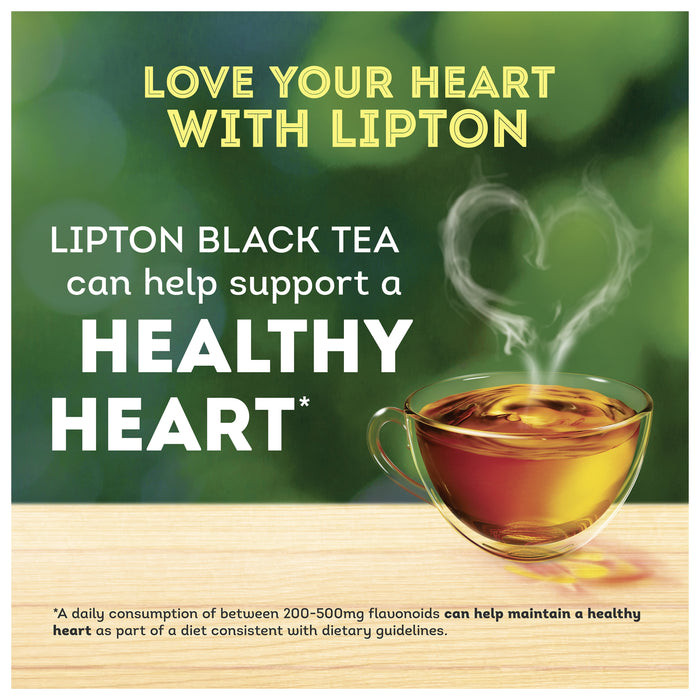 Lipton Black Organic Tea Bags - 72ct