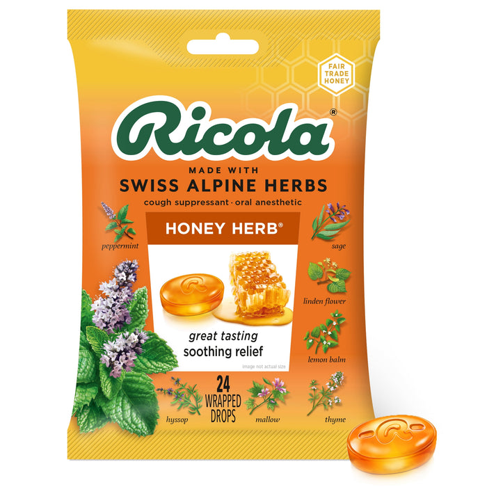 Ricola - Honey Herb Throat Drops 24.00 ct