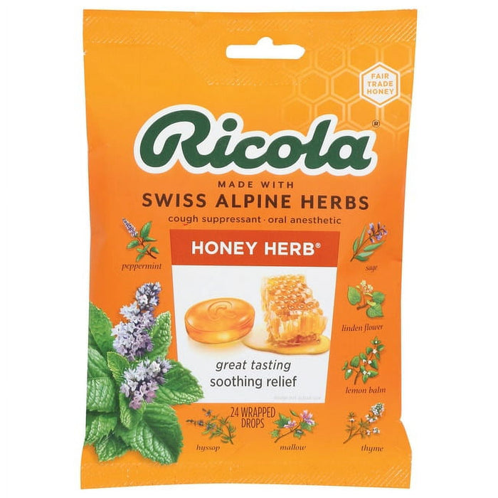 Ricola - Honey Herb Throat Drops 24.00 ct