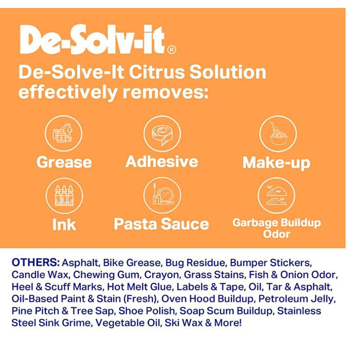 Desolv It Citrus Solution 12.6 oz