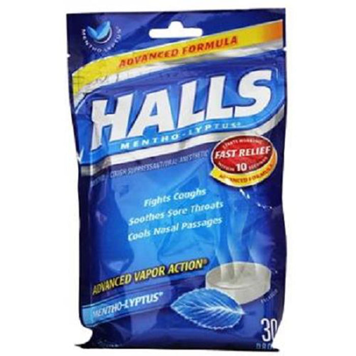 Halls Cough & Throat Relief Drops - 30.0 ea