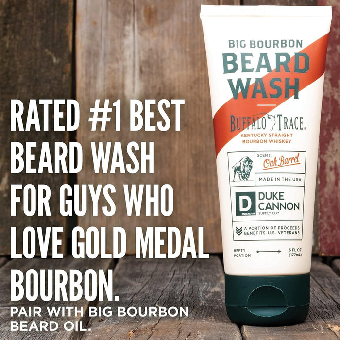 Duke Cannon 6 oz Big Bourbon Beard Wash