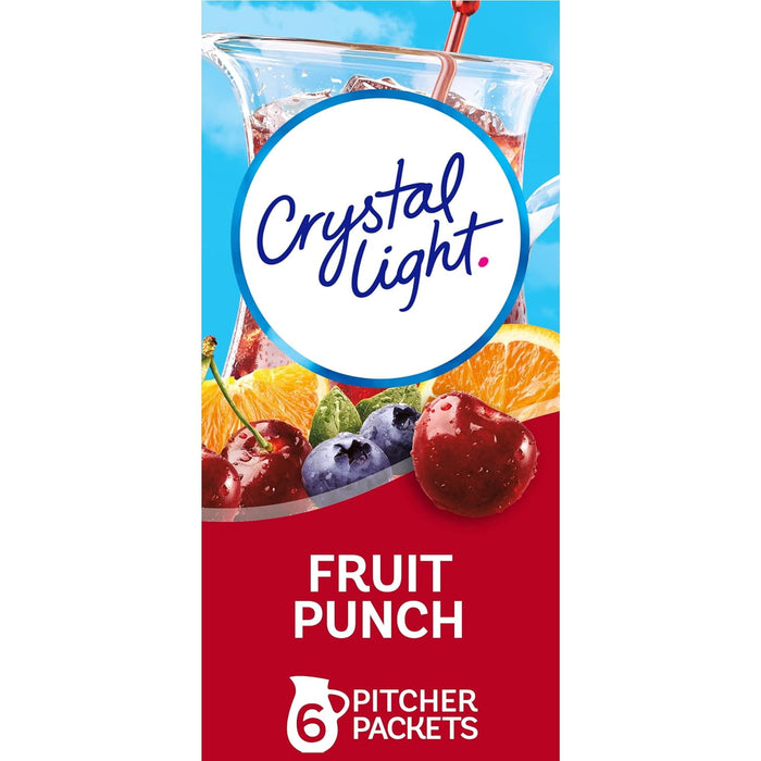 Crystal Light Fruit Punch Drink Mix - 6pk