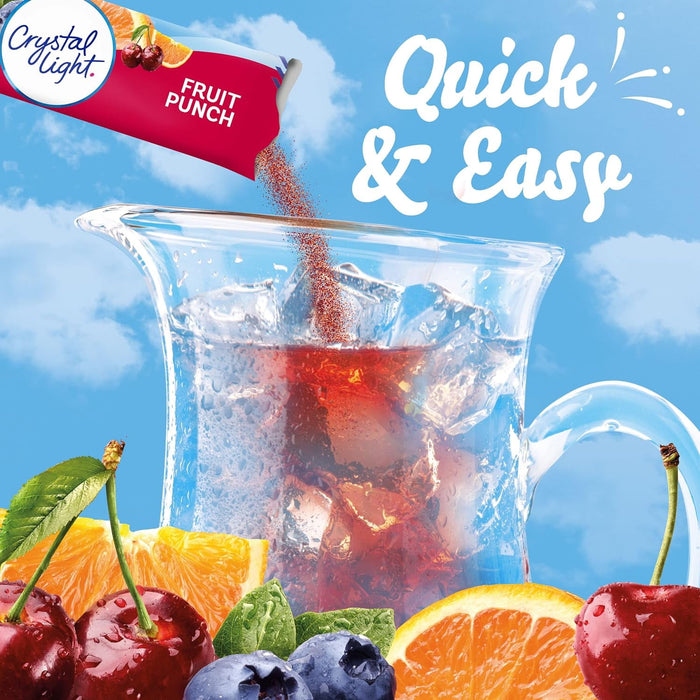 Crystal Light Fruit Punch Drink Mix - 6pk
