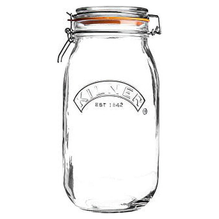 Kilner Round Swing Top Glass Jar 1.5L