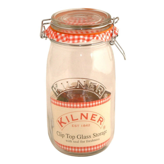 Kilner Round Swing Top Glass Jar 1.5L