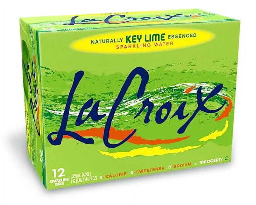 LaCroix Sparkling Water Lime 12 Fl Oz 12 Ct