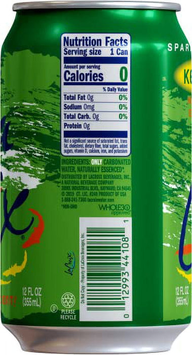 LaCroix Sparkling Water Lime 12 Fl Oz 12 Ct