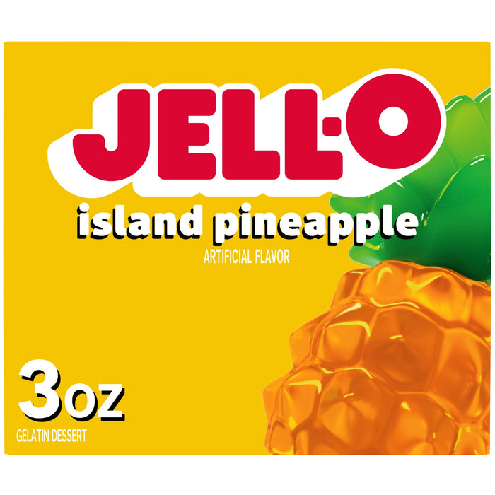 JELL-O GELATIN PINEAPPLE 3 Oz