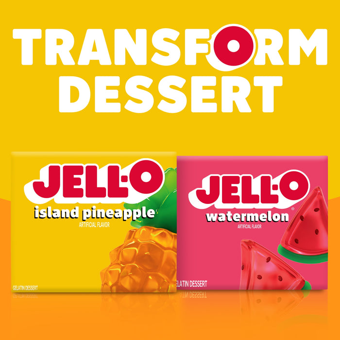 JELL-O GELATIN PINEAPPLE 3 Oz